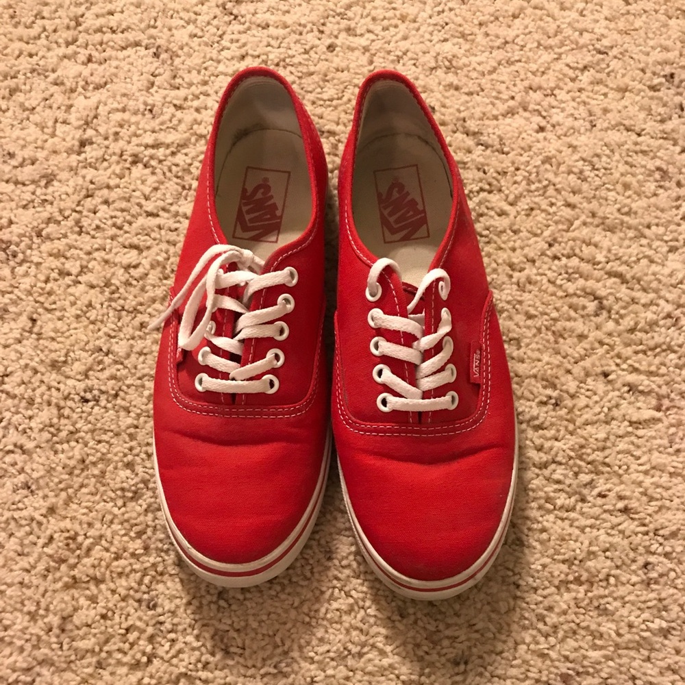 Red Vans